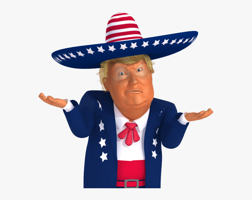 Transparent Shrug Png - Emoji Donald Trump Thumbs Up, Png Download, Free Download