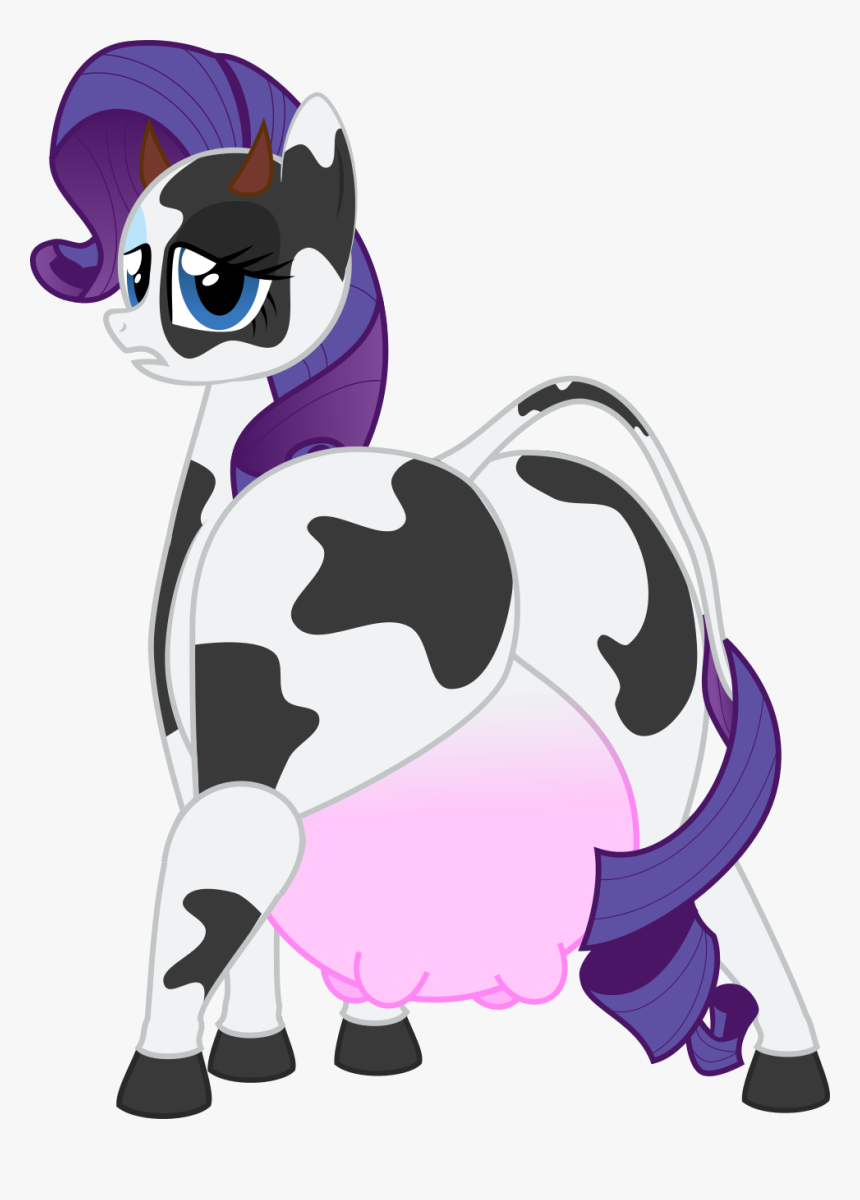 Cow, Cowified, Female, Looking At You, Plot, Questionable, - Deviantart Fat Cow Udder, HD Png Download, Free Download