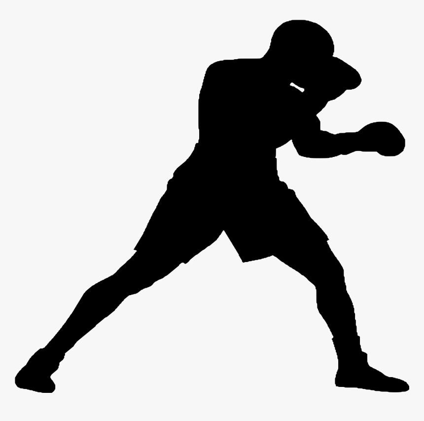 Silhouette Boxing Transparent, HD Png Download, Free Download