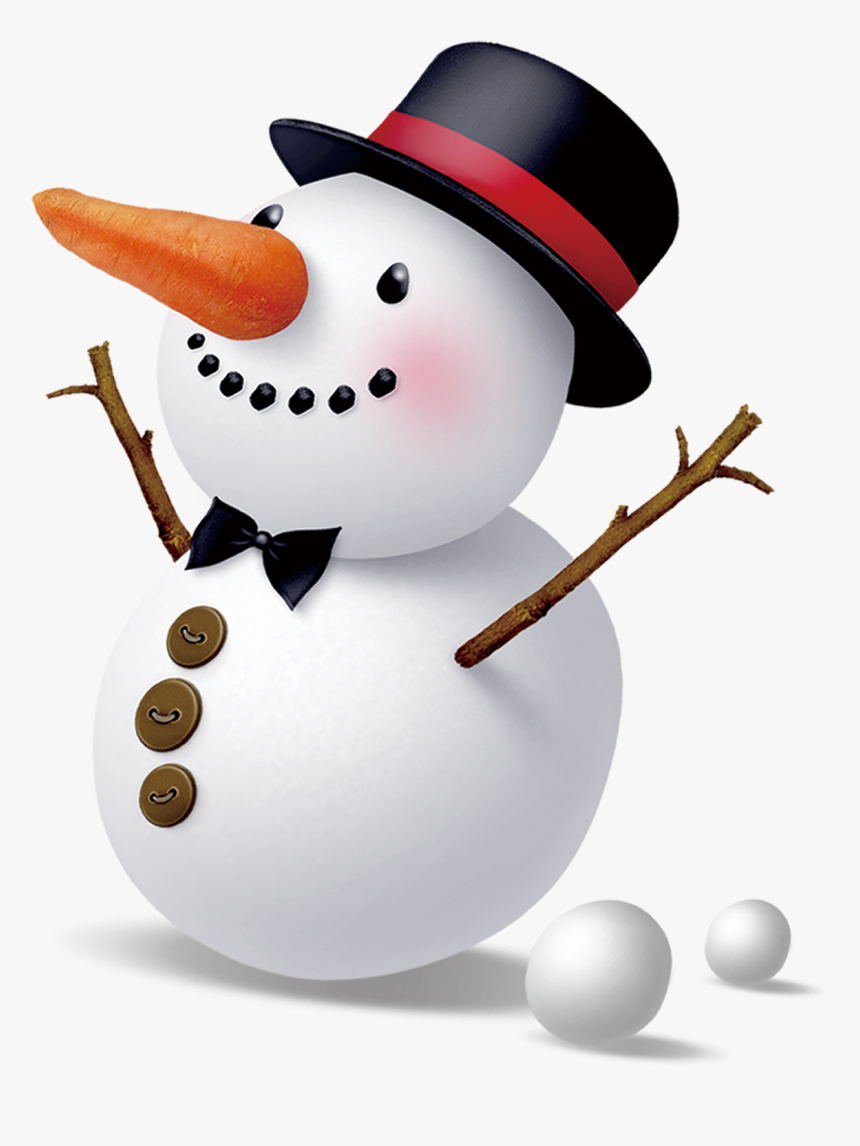 Clip Art Snowball Fight Winter Sand - Clipart Snowman Simple, HD Png Download, Free Download