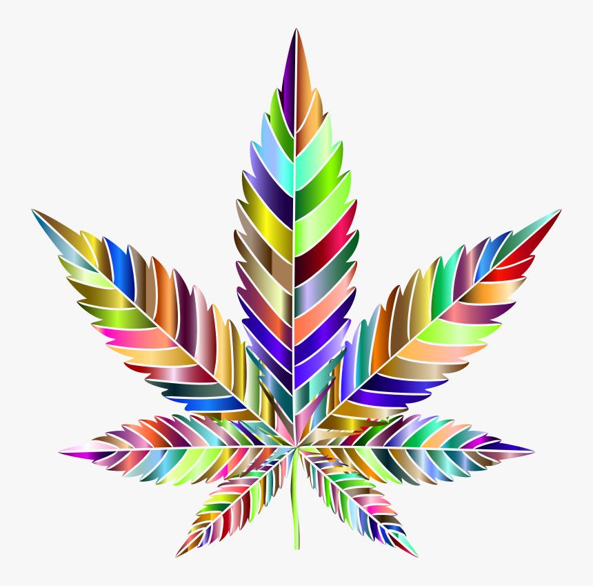 Abstract Art Marijuana, HD Png Download, Free Download