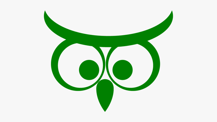 Owl Png Cartoon Black And White, Transparent Png, Free Download