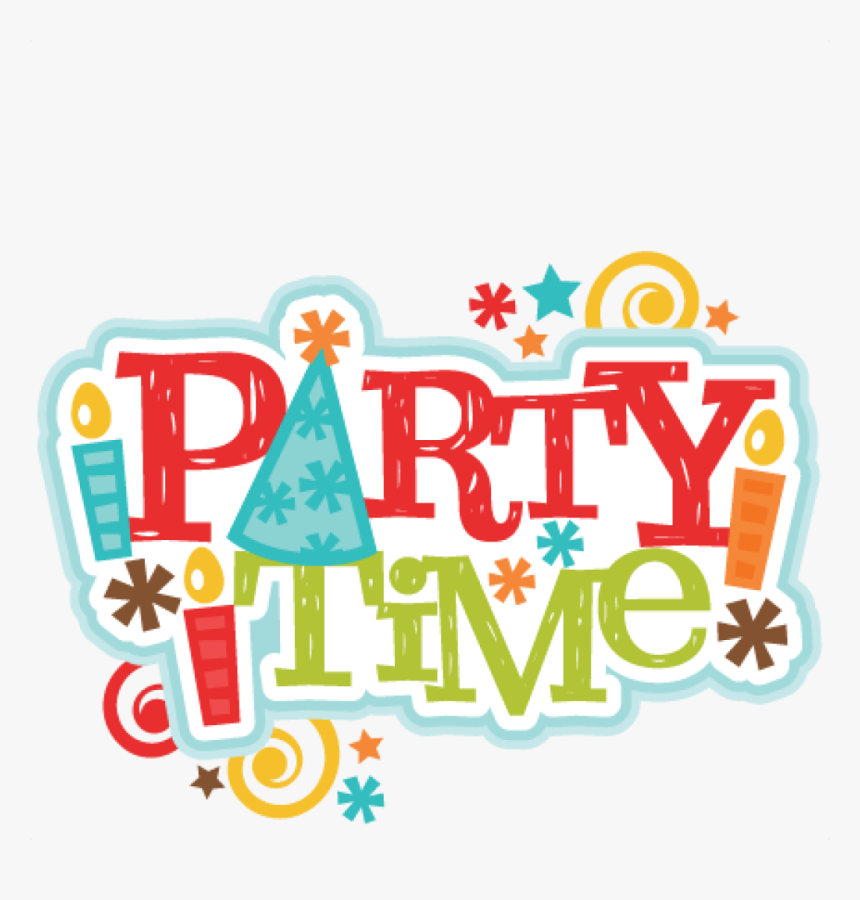 Clipart Party Time Free Clipart Download Rh Thelockinmovie - Party Time Clipart, HD Png Download, Free Download