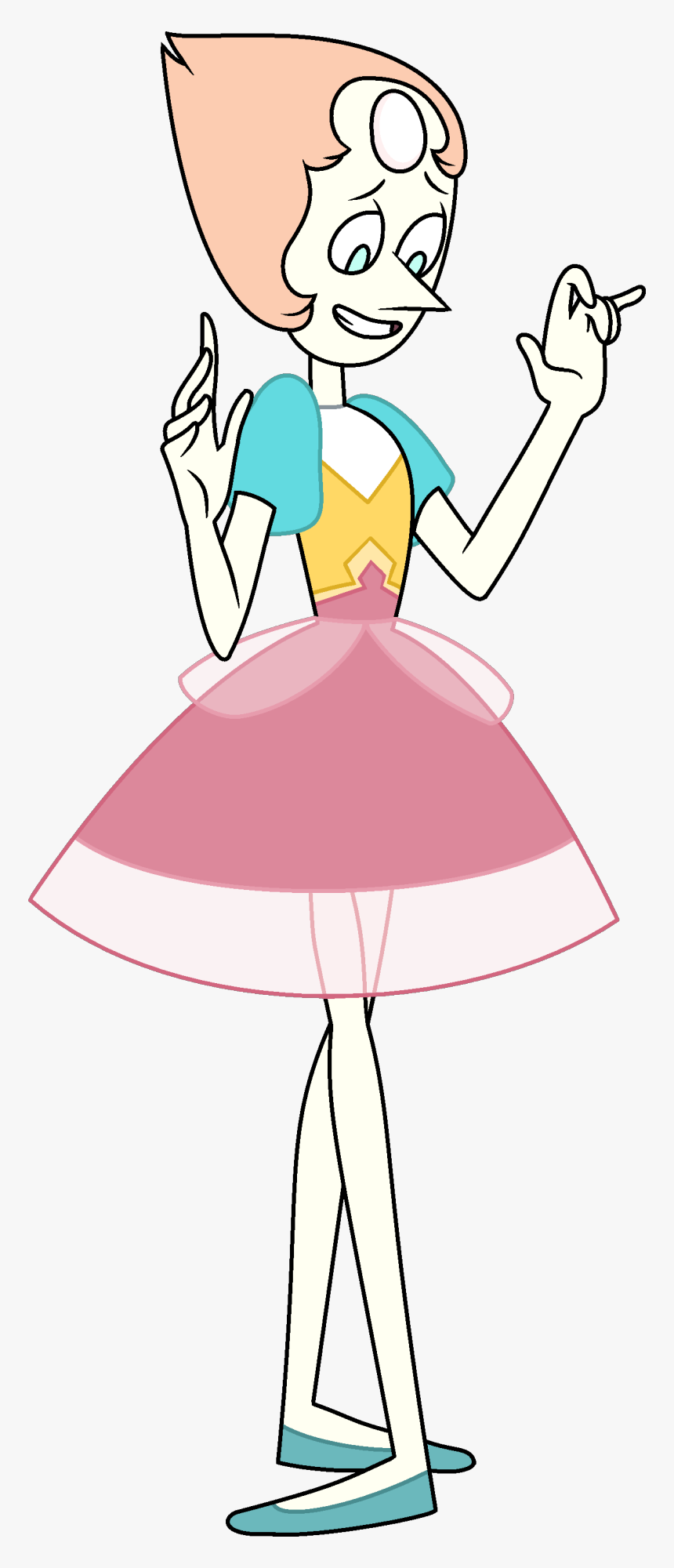 Transparent Steven Universe Pearl Png - Pearl Steven Universe Pink Diamon.....