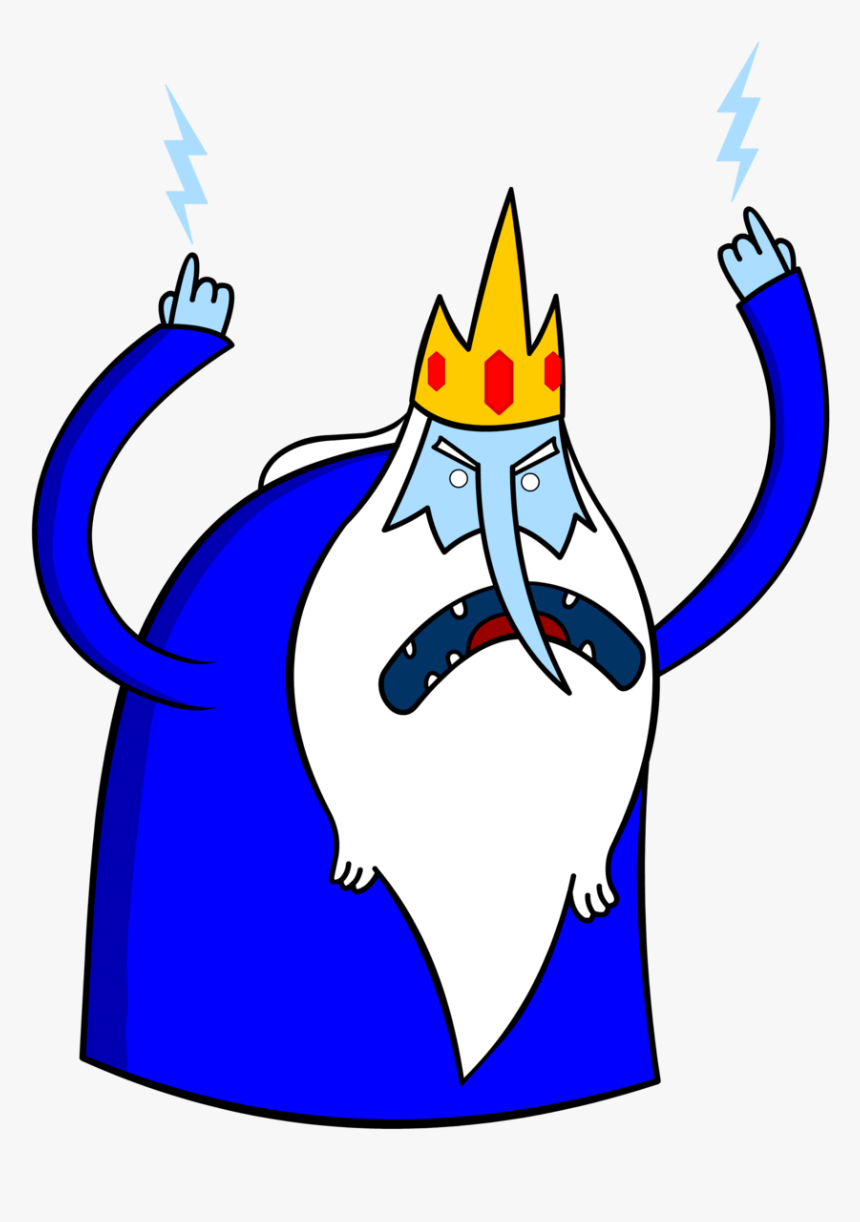 Adventure Time Angry Ice King - Adventure Time Ice King Png, Transparent Png, Free Download