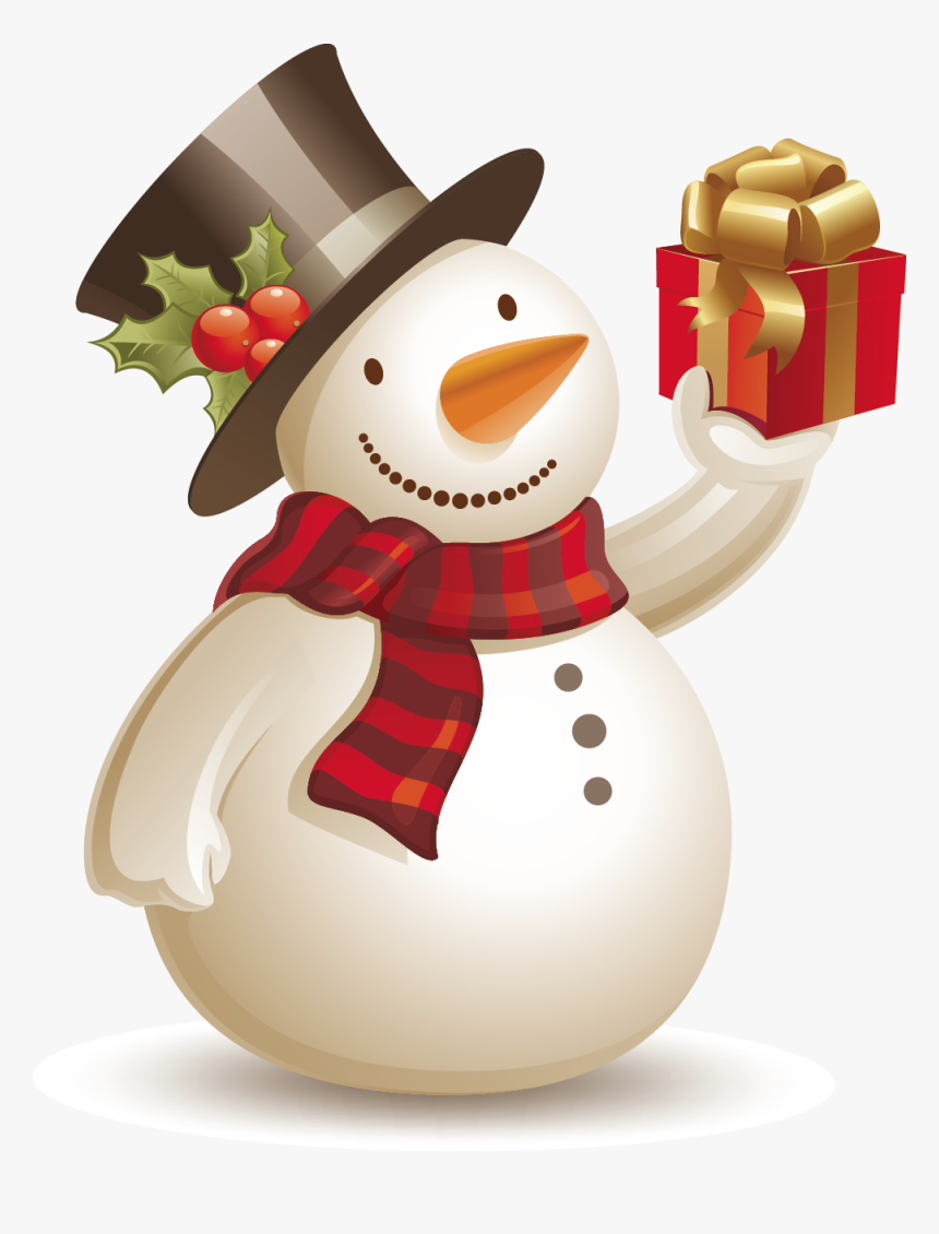 Snowman Transparent Images Png - Muñeco De Nieve De Navidad Png, Png Download, Free Download