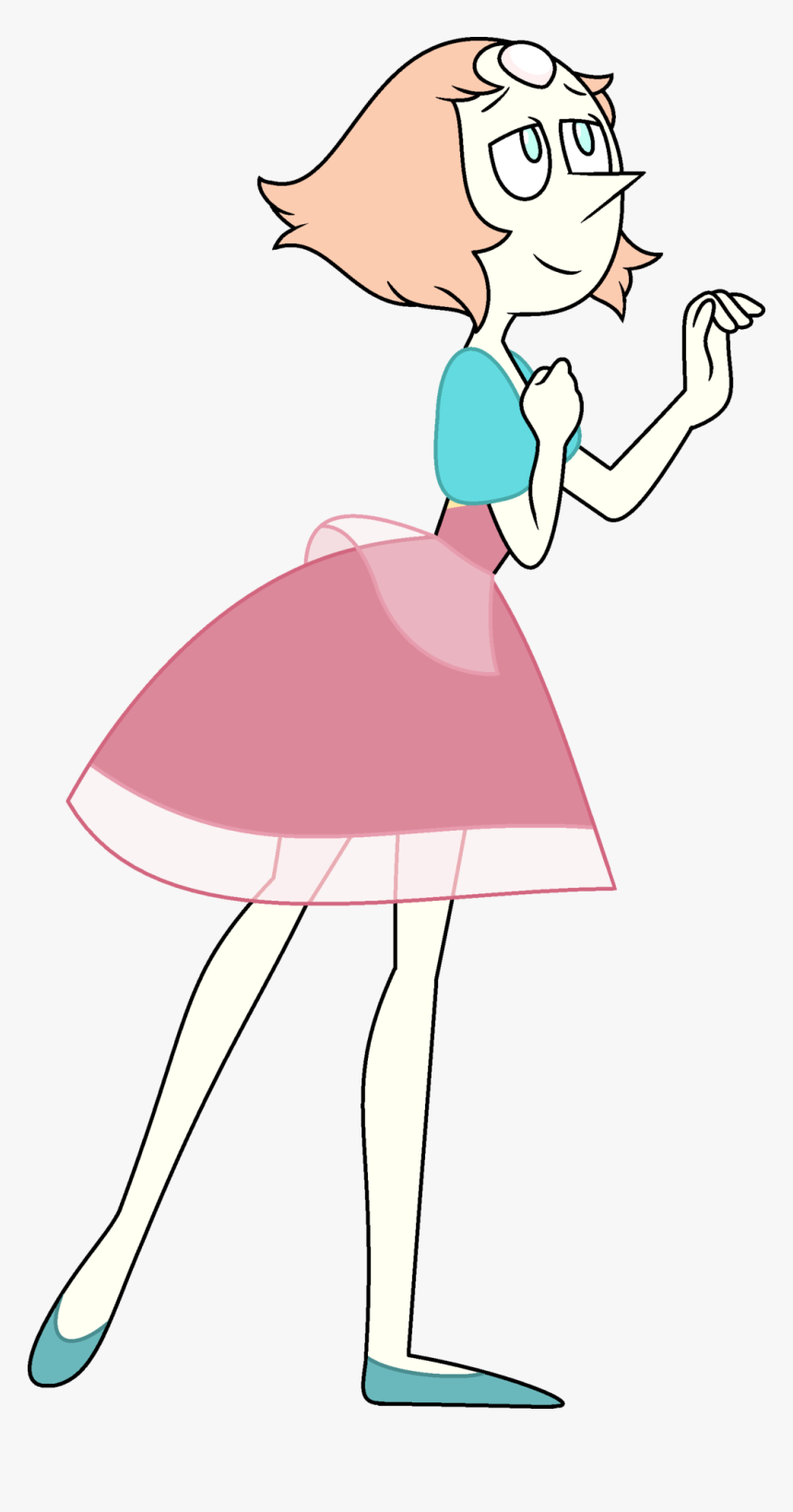 Pearl Su Steven Unvierse A Single Pale Rose Pink Diamond - Pink Diamond Pearl Steven Universe, HD Png Download, Free Download