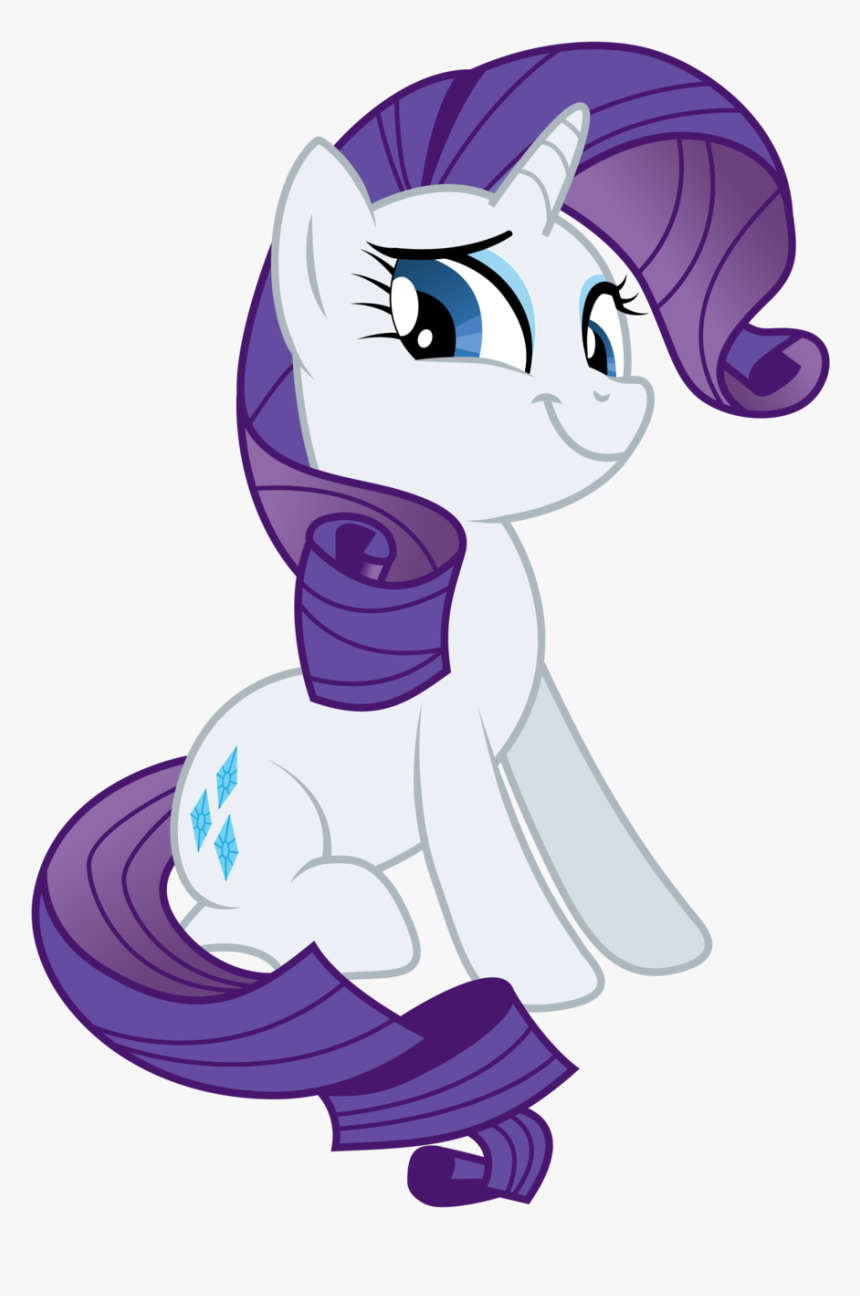 Unicorns Transparent Vector - My Little Pony Rarity Smile, HD Png Download, Free Download