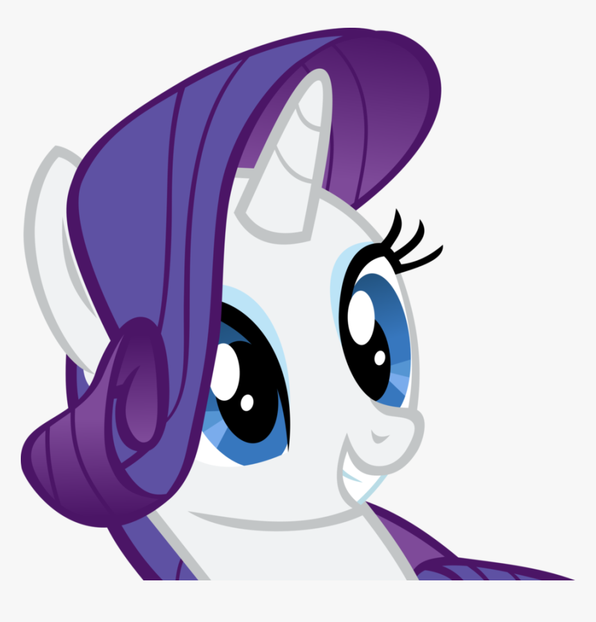 Rarity The Unicorn Images Rarity Smiling Hd Wallpaper - My Little Pony Rarity Face, HD Png Download, Free Download