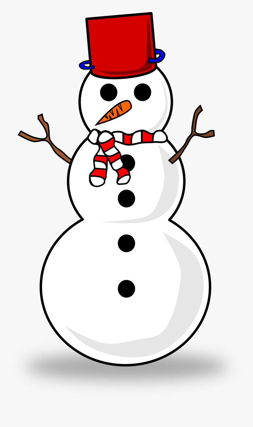 Snowman Clipart No Background - Snowman Clipart, HD Png Download, Free Download