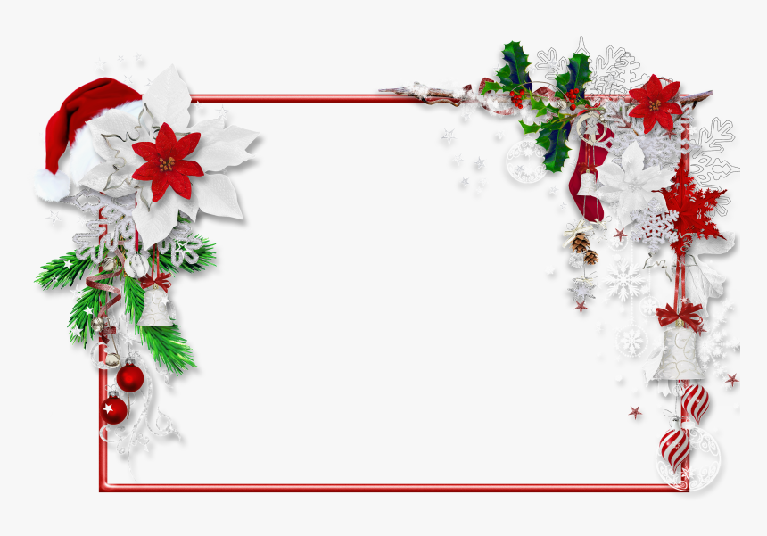 Merry Christmas Frame Transparent, HD Png Download, Free Download