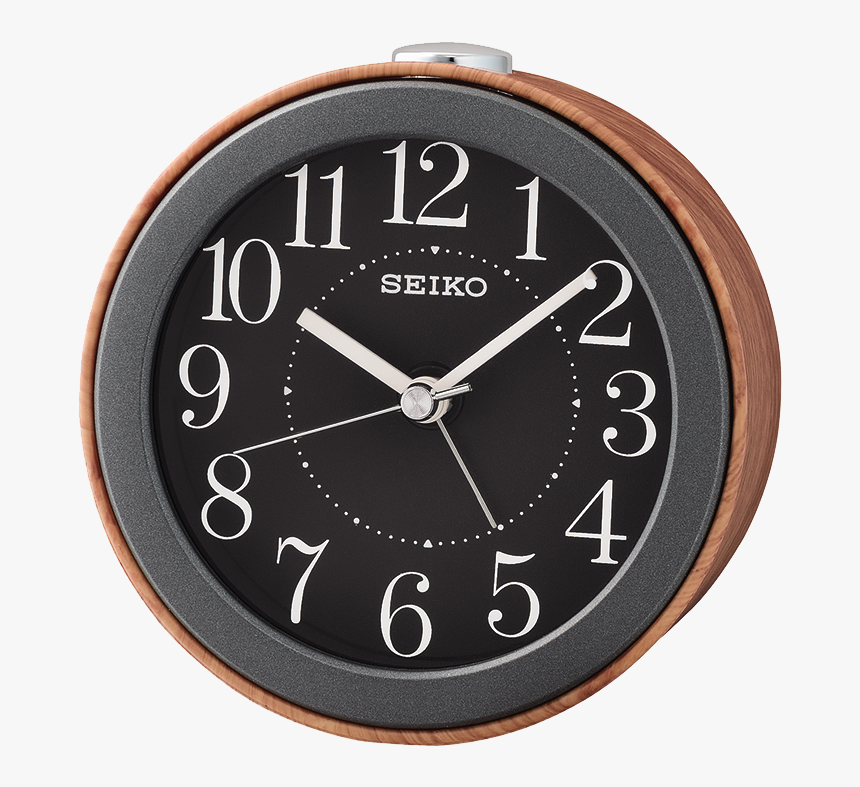 Reloj Seiko Despertador Qhe161z Números Arábigos Esfera - Seiko Qhe137k, HD Png Download, Free Download