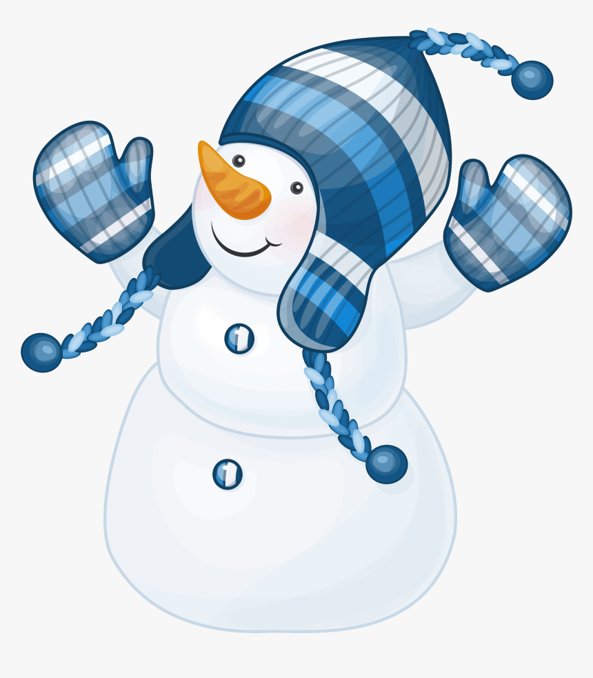 Png Image Snowmen Pinterest - Snowman With Snowflakes Clipart, Transparent Png, Free Download