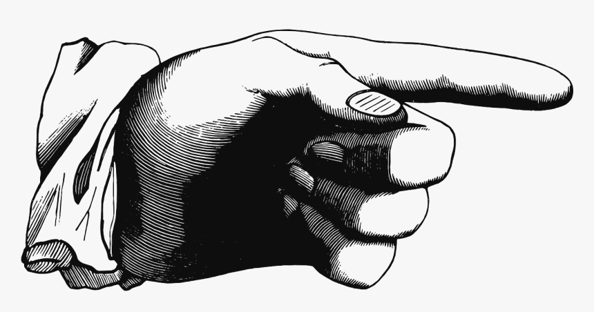 You Finger Pointing Free Picture - Old Pointing Finger Png, Transparent Png, Free Download