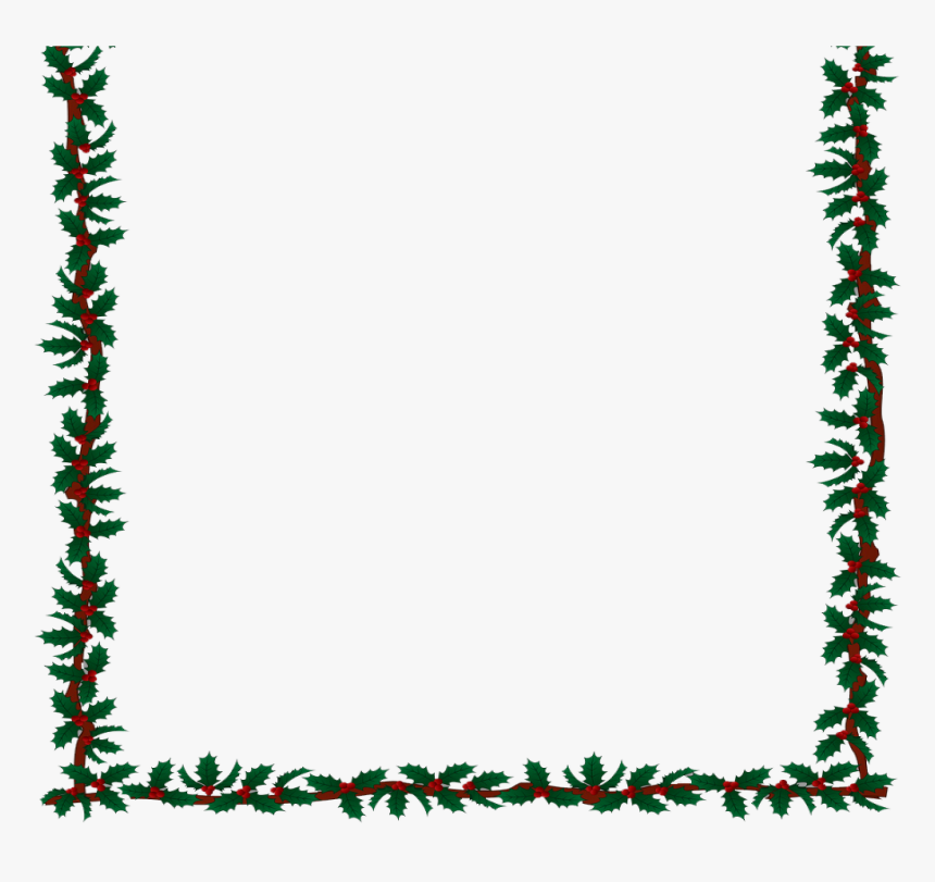 Christmas Candlelight Clipart Border Clipground - Microsoft Word Border Design, HD Png Download, Free Download