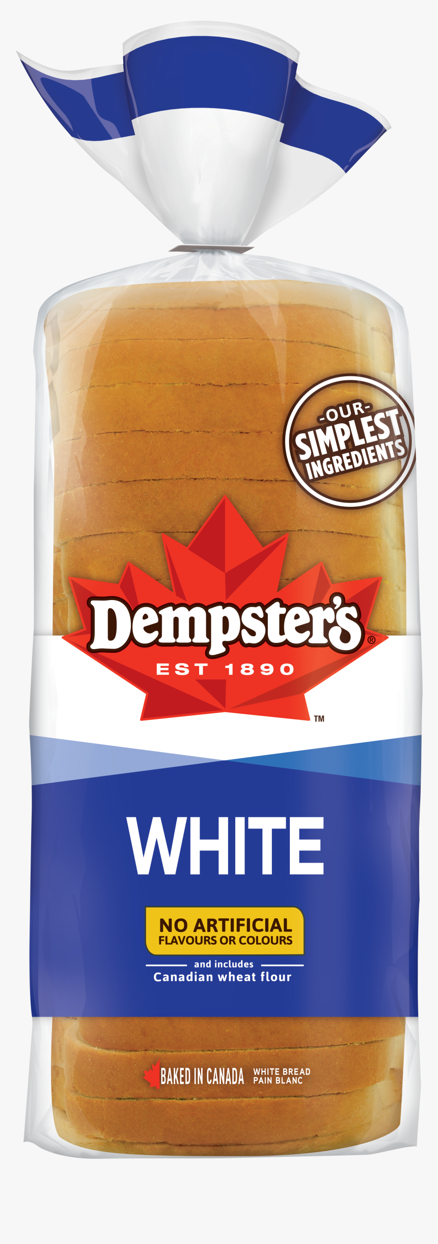 Dempster"s® White Bread - Dempster's Bread Whole Wheat, HD Png Download, Free Download