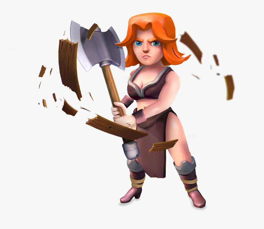 Valkyrie Clash Of Clans - Valquiria Do Clash Royale, HD Png Download, Free Download