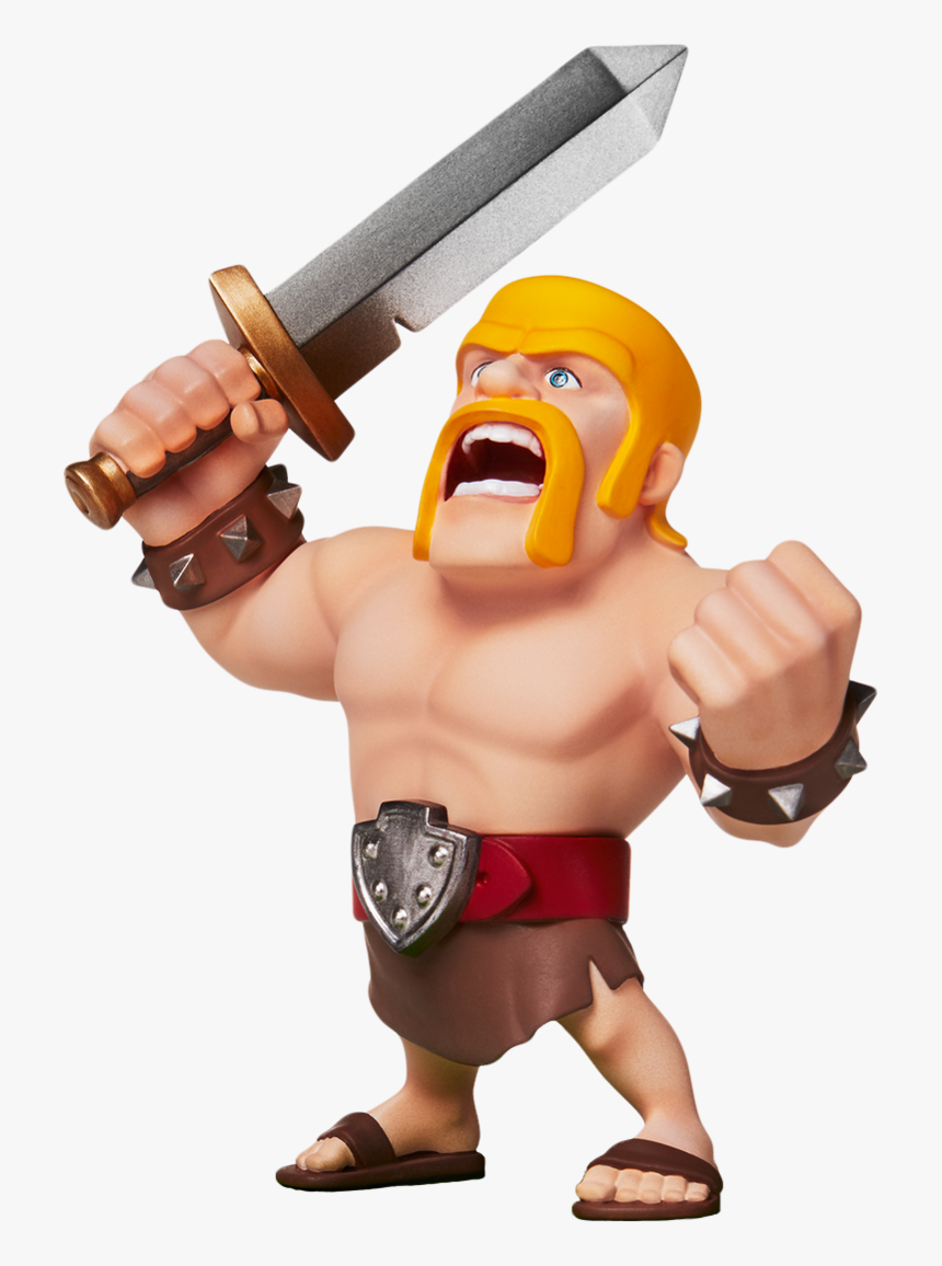 Transparent Barbarians Clipart - Render Png Clash Royale, Png Download, Free Download