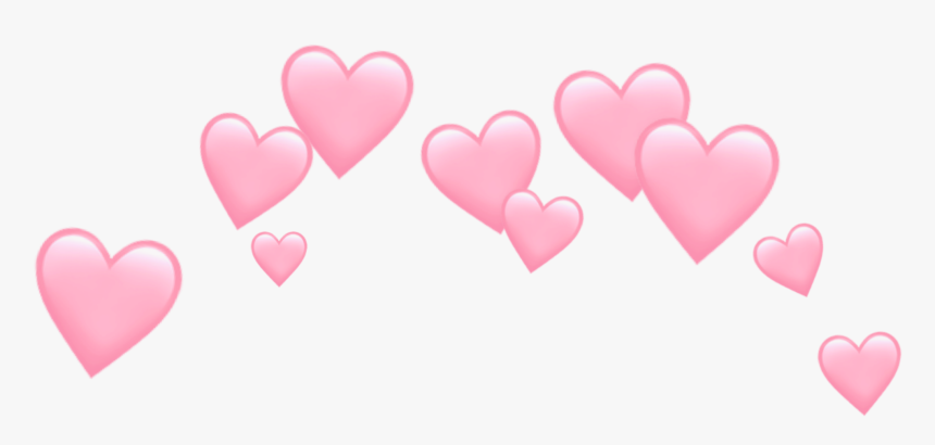 Hearts Crown Emoji Emojis Tumblr Aeshtetic Sad Png - Transparent Heart Crown Png, Png Download, Free Download