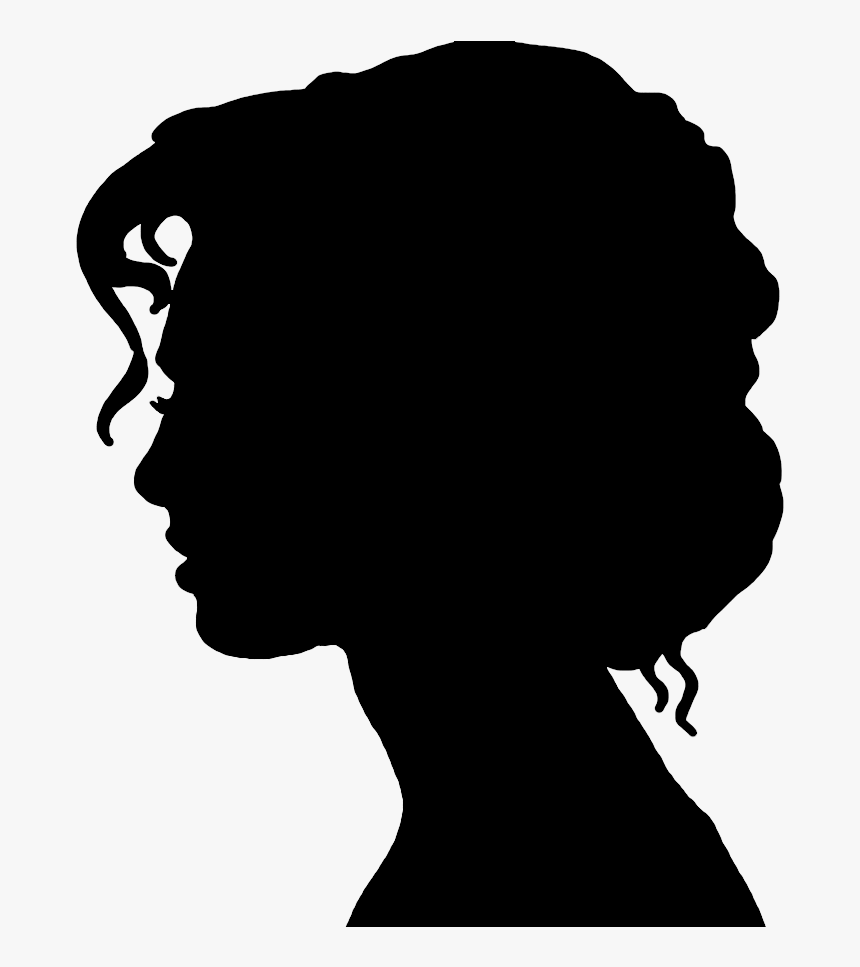 Portable Network Graphics Silhouette Clip Art Woman - Woman Face Silhouette Png, Transparent Png, Free Download