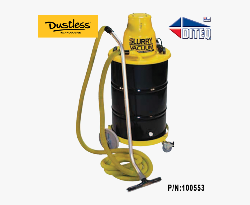 Dustless Slurry Vacuum 55 Gal, - Dustless Technologies, HD Png Download, Free Download
