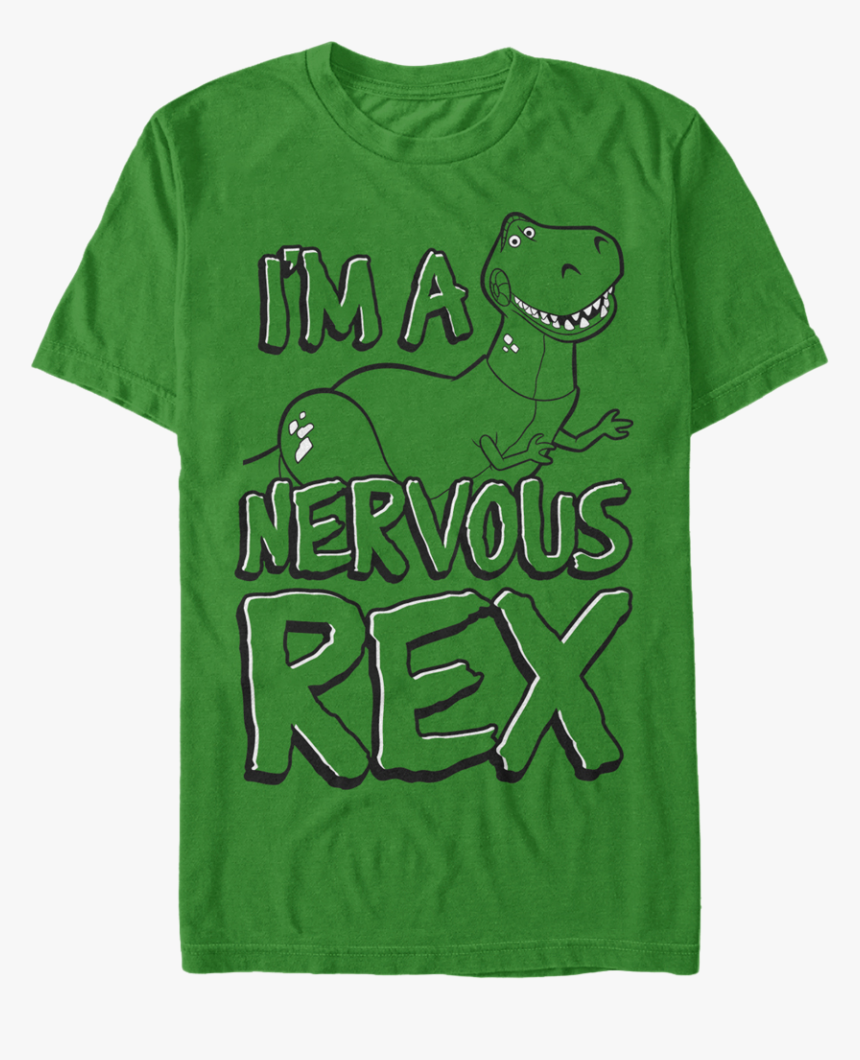 Toy Story Nervous Rex T-shirt - Iguana, HD Png Download, Free Download