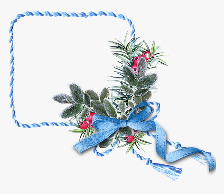 B *✿* Png Photo, Xmas, Christmas, Flower Frame, - Christmas Tree, Transparent Png, Free Download