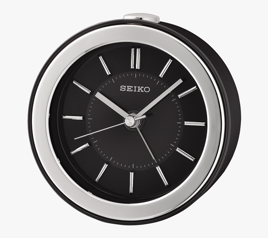 Reloj Seiko Despertador Qhe156k Silencioso Plateado - Watch, HD Png Download, Free Download