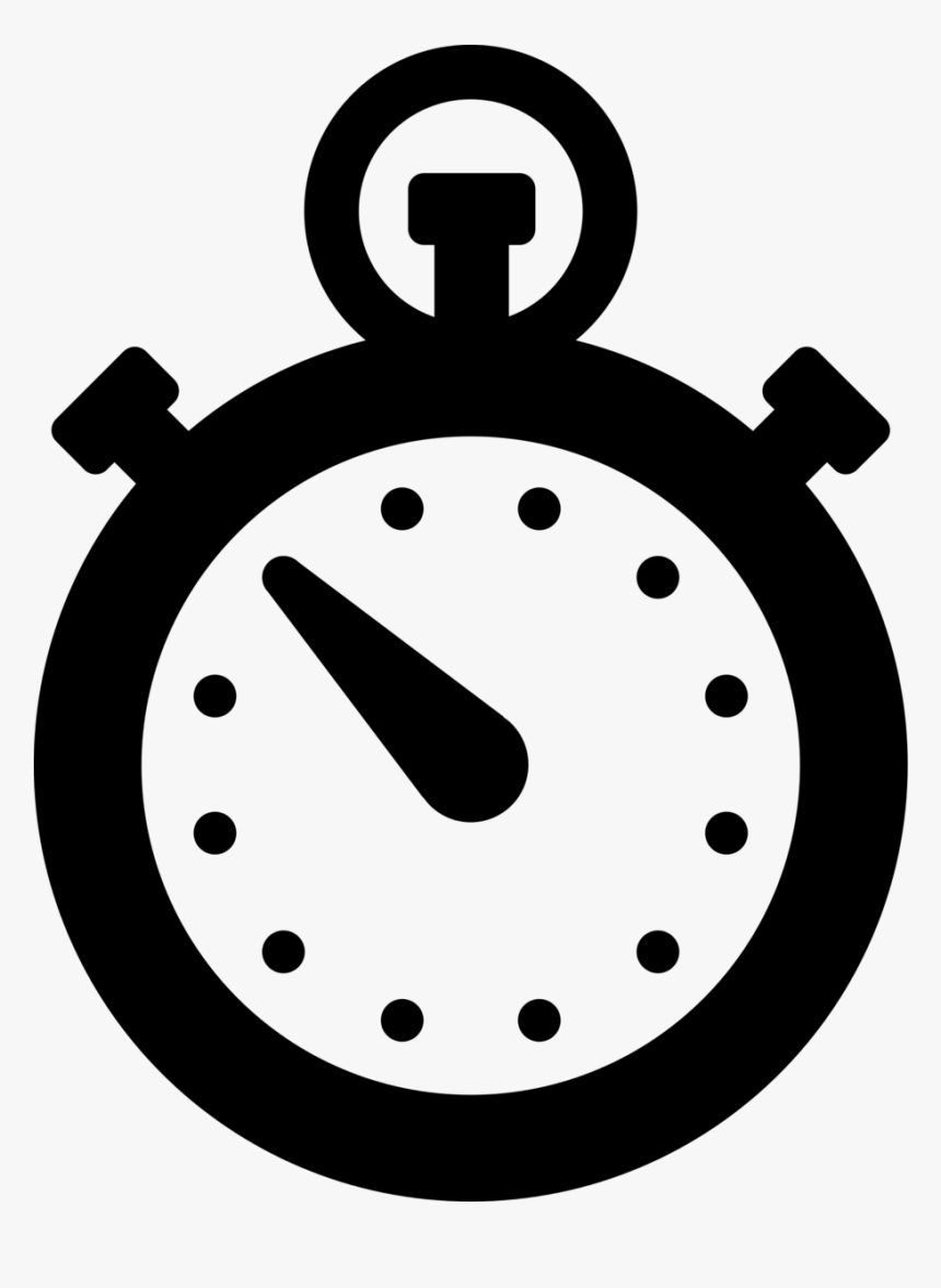Stopwatch Icon Png - Transparent Background Stopwatch Clipart, Png Download, Free Download