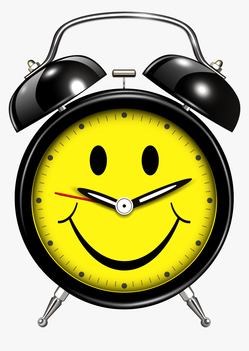 Smiling Clock Clipart, HD Png Download, Free Download