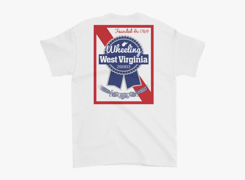 Pbr - Wheeling Wv - Back Print - Wild West Virginia Pbr Shirt, HD Png Download, Free Download
