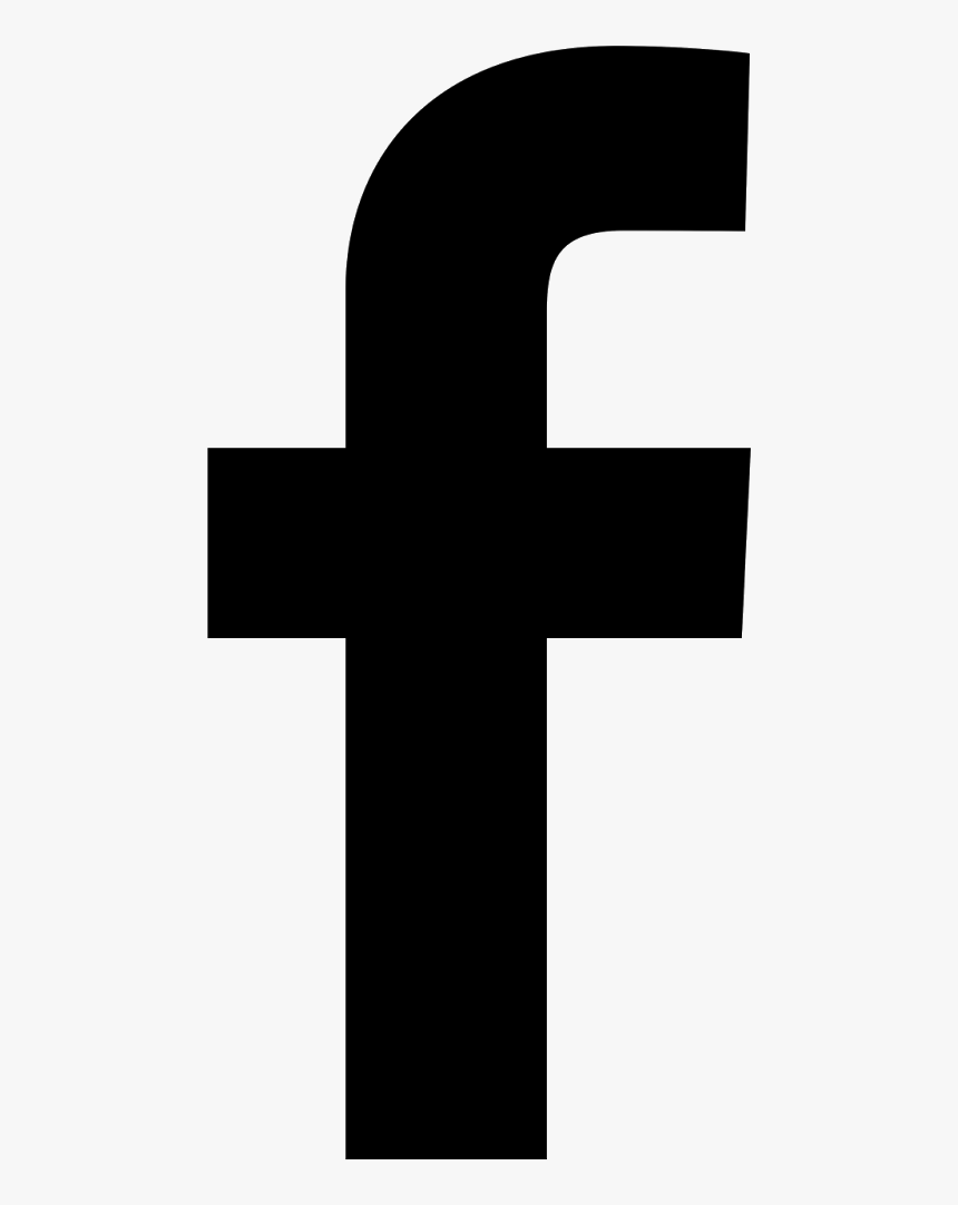 Facebook Icon Black Transparent - Vector Facebook Logo Black, HD Png Download, Free Download