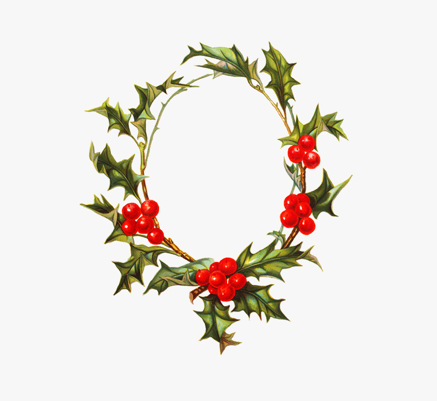 Christmas Holy Frame - Circle Christmas Frame, HD Png Download, Free Download