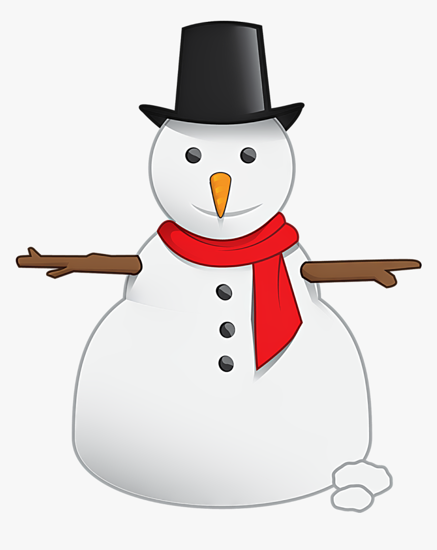 Snowman Clipart High Resolution - Clip Art, HD Png Download, Free Download