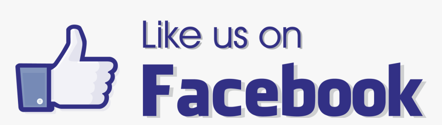 Facebook Like Button Png Logo - Transparent Png Like Us On Facebook Logo, Png Download, Free Download