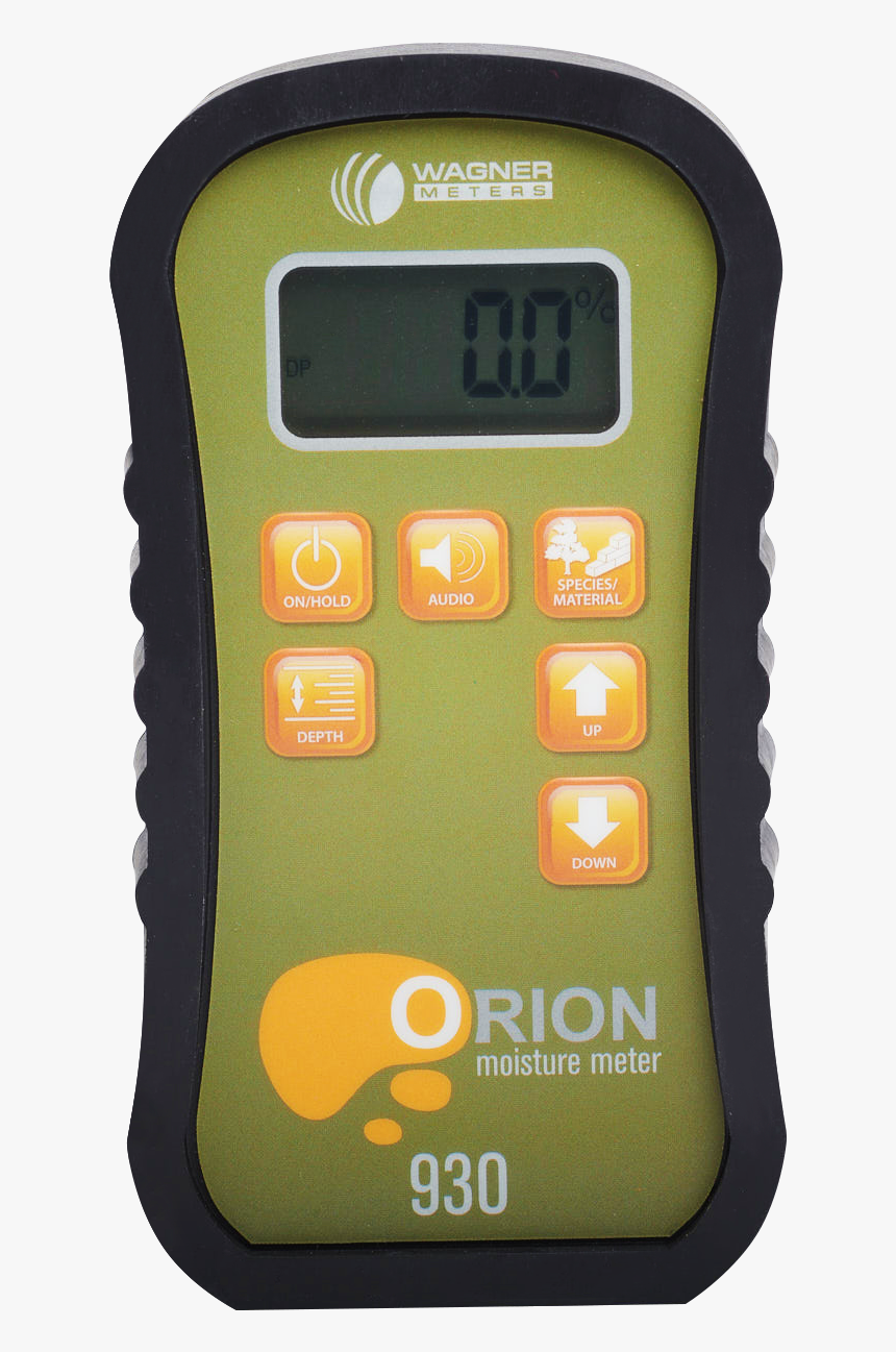 Orion 930 Front - Wagner Meters Orion 930 Dual Depth Pinless Wood Moisture, HD Png Download, Free Download