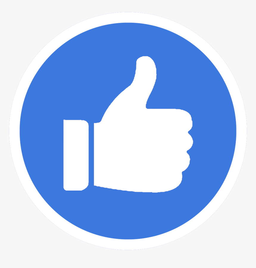Thumbs Up For Restore Transparent Background - Facebook Messenger Round Icon, HD Png Download, Free Download