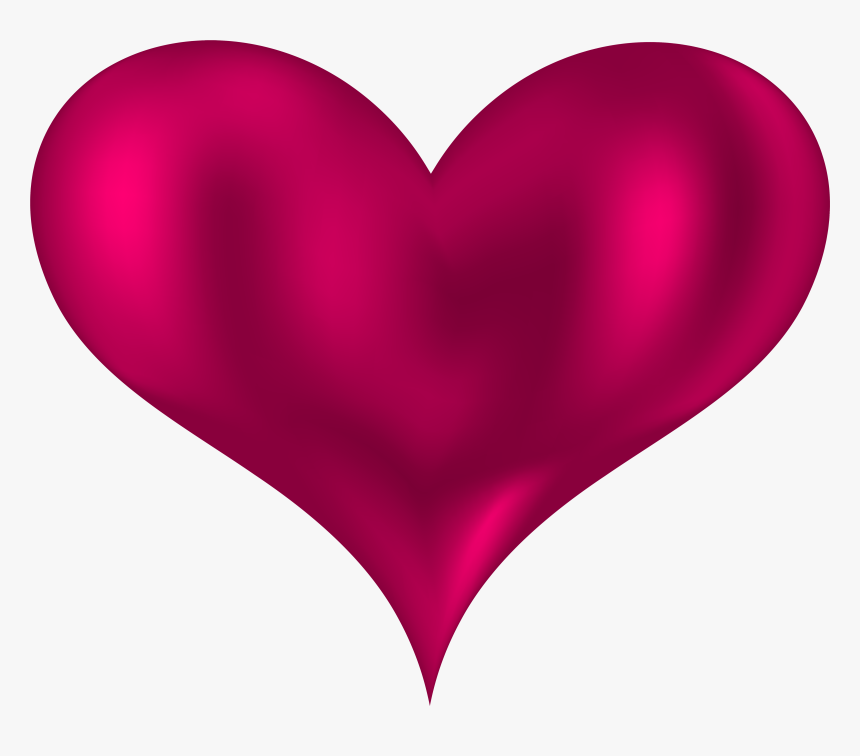 Beautiful Heart Pink Png Clipart - Beautiful Heart Png, Transparent Png, Free Download