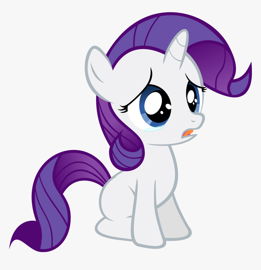 My Little Pony Sad Rarity, HD Png Download, Free Download