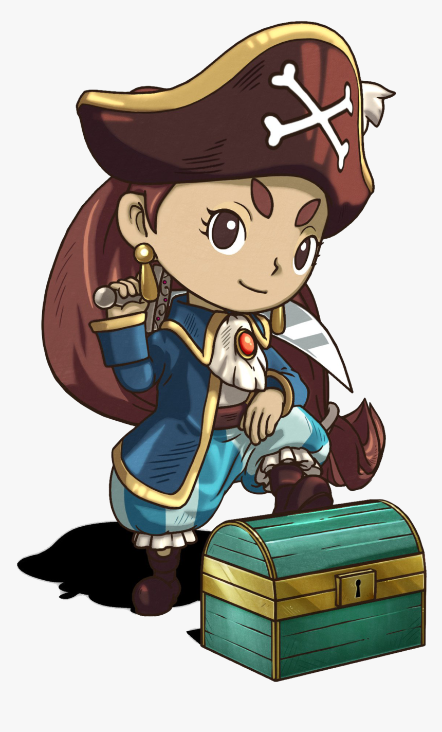 Olivia As Pirate - Fantasy Life Characters, HD Png Download, Free Download