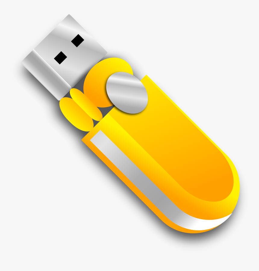 Free To Use &amp, Public Domain Flash Drive Clip Art - Usb Flash Drive Clipart, HD Png Download, Free Download