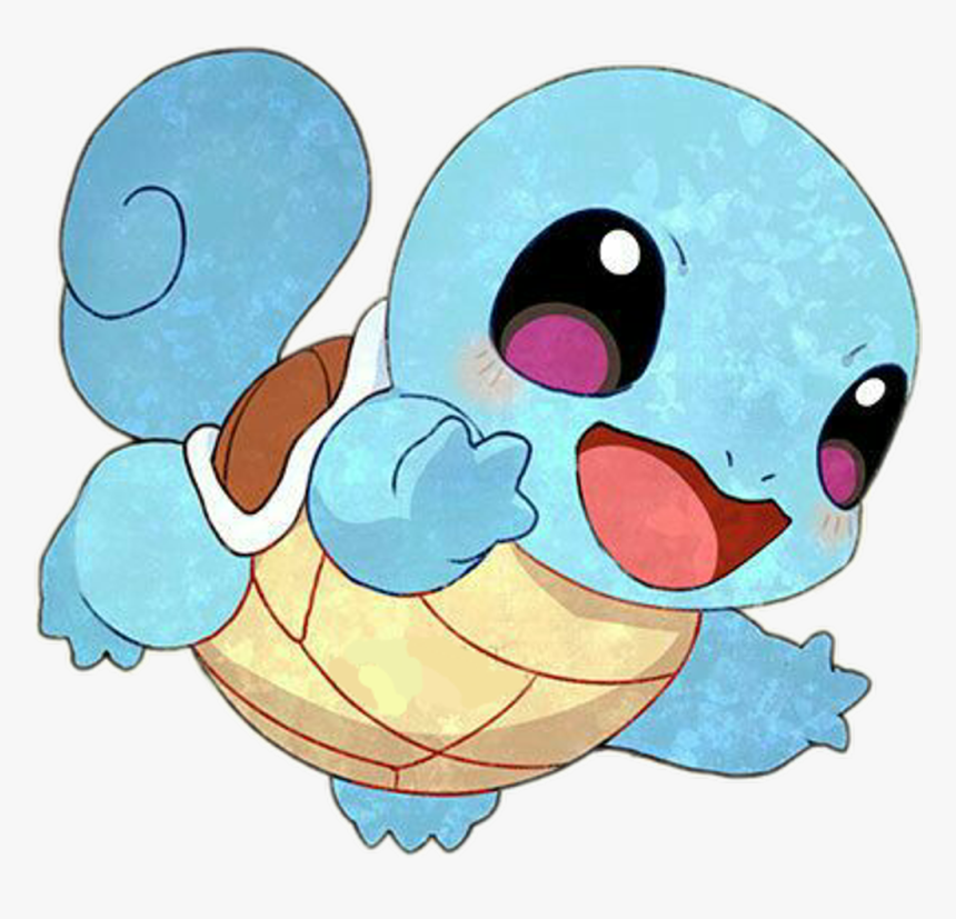 #freetoedit #cute #kawaii #pokemon #carapuce #squirtle - Imagenes Kawaii De Pokemon, HD Png Download, Free Download