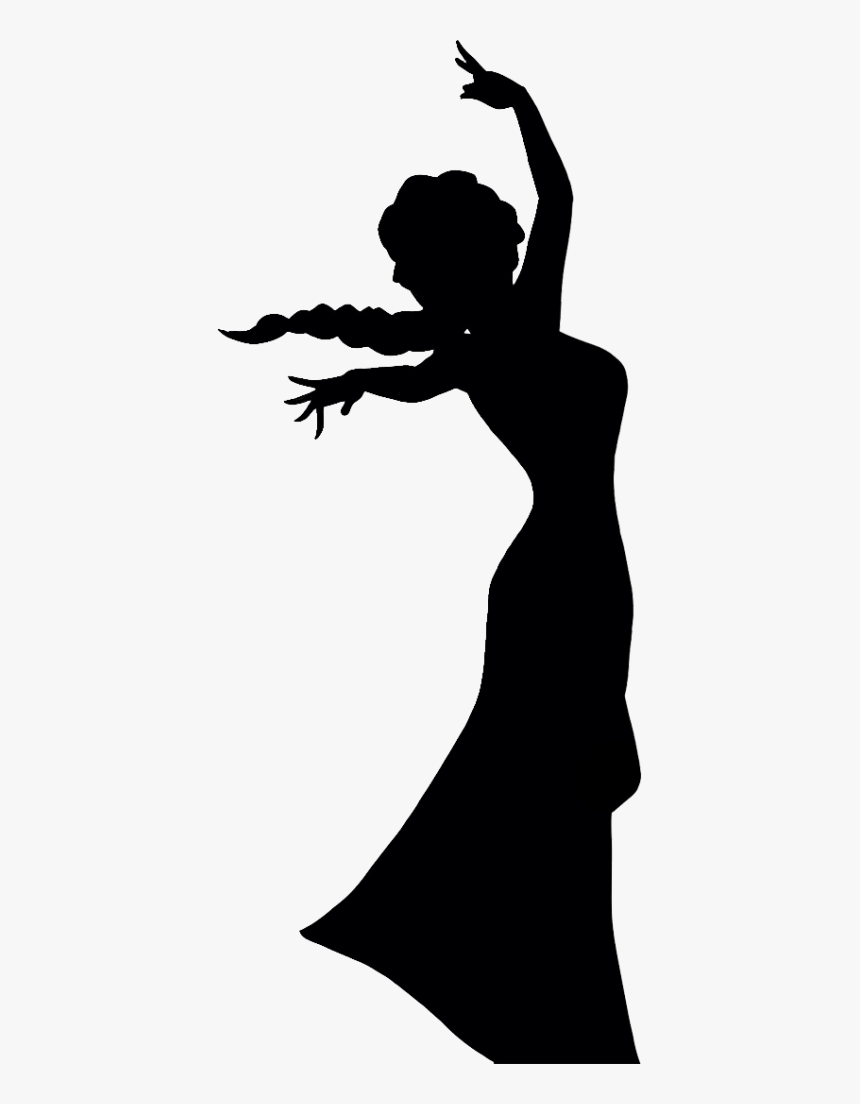 2nd Show Now Open - Transparent Elsa Silhouette, HD Png Download, Free Download