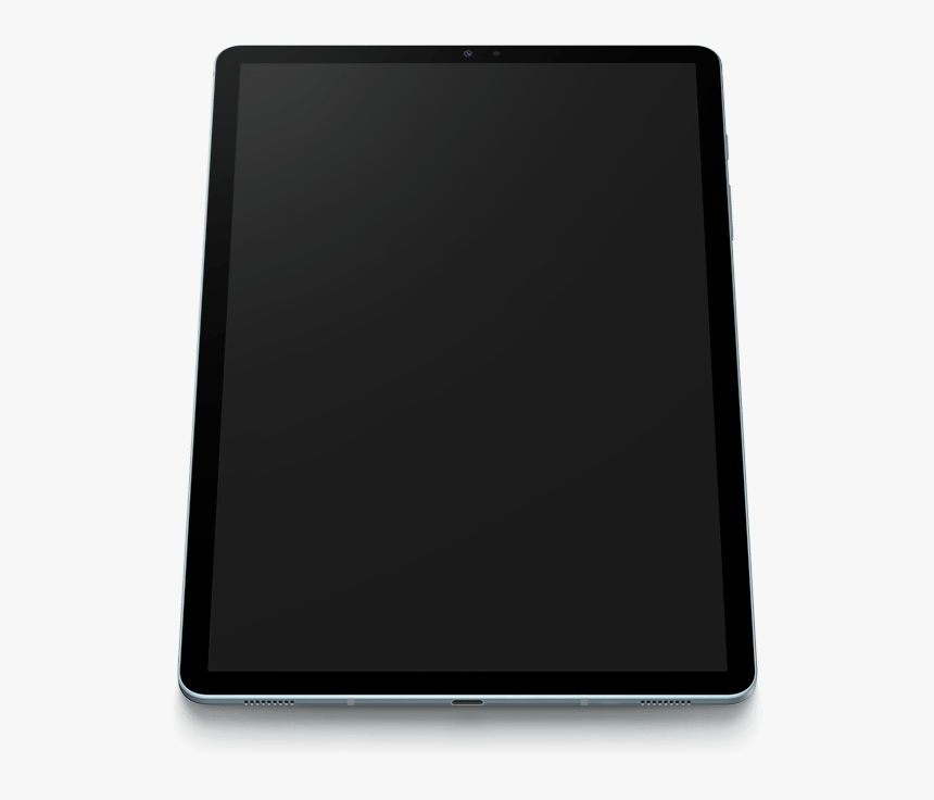 Galaxy Tab S6 Laid Flat Displaying A 100% Charged Screen - Samsung Galaxy S6 Tablet, HD Png Download, Free Download