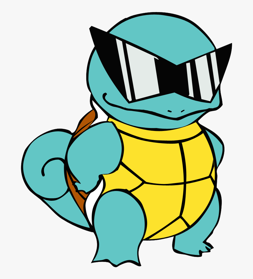 Squirtle Pikachu Pokémon Blastoise Charmander - Squirtle Squad, HD Png Download, Free Download