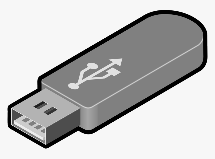 Usb, Ubs-stick, Computer, Disc, Disk, Memory, Serial - Usb Clipart, HD Png Download, Free Download