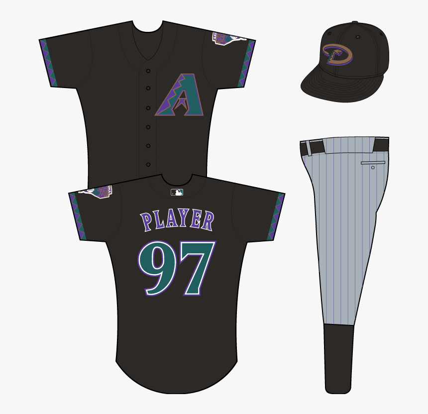 Oakland A's Black Alternate Jersey, HD Png Download, Free Download