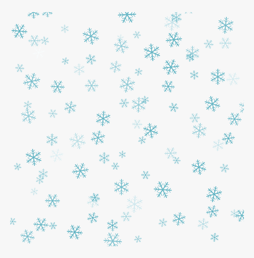 Blue Snowflake Background Png Download - Blue Background Snowflake Pattern, Transparent Png, Free Download