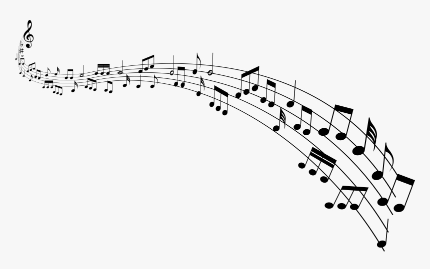 Clip Art Music Background Images - Transparent Musical Notes Png, Png Download, Free Download