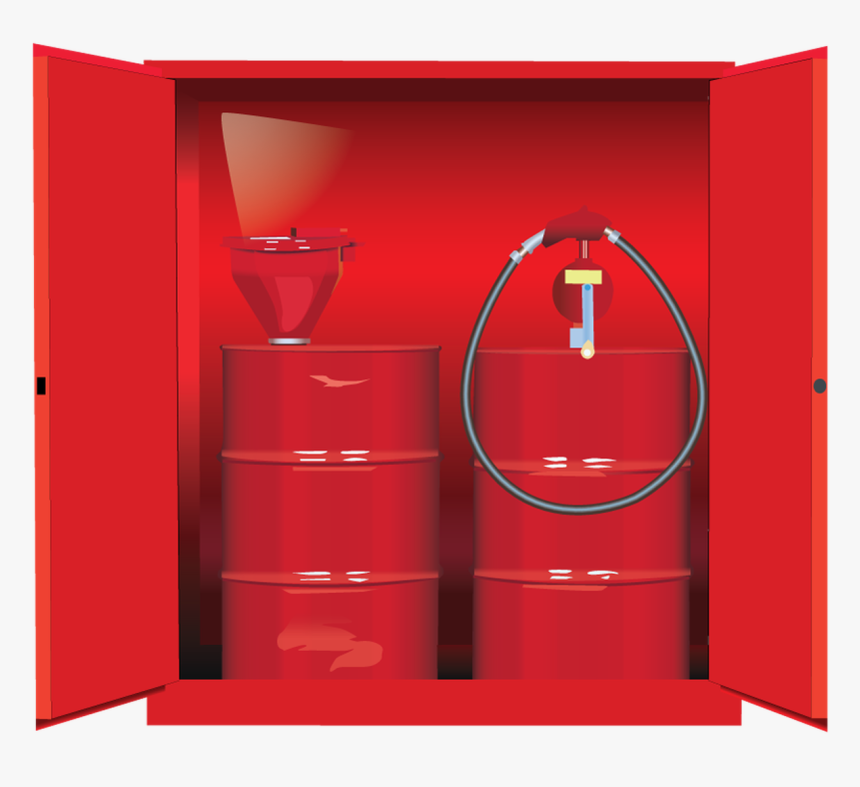 Sure-grip Ex Vertical Drum Safety Cabinet And Drum - Shelf, HD Png Download, Free Download